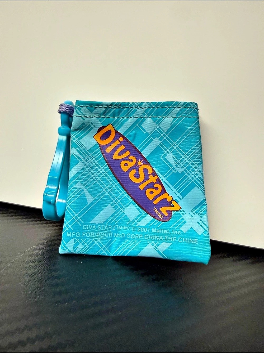 Vintage 2001 Diva Starz McDonald’s Happy Meal Blue Clip Purse